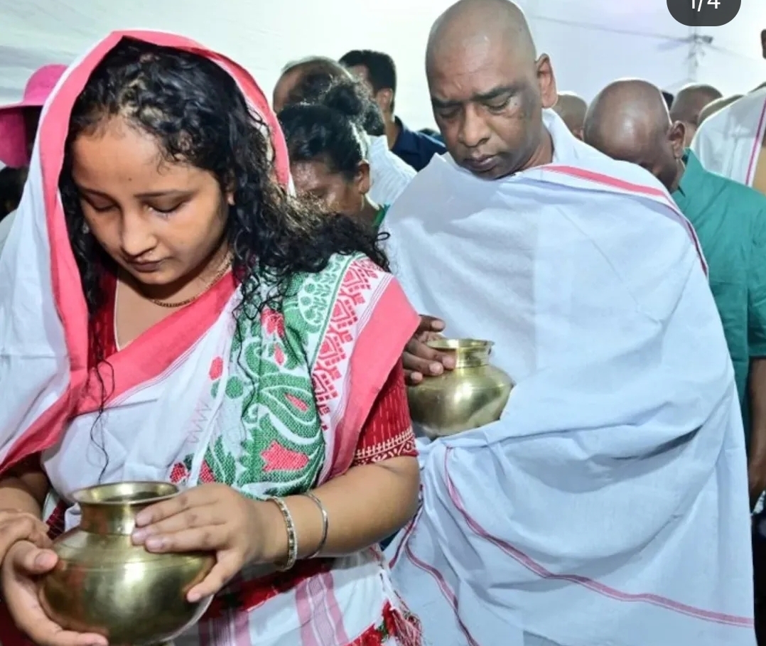 प्रकृति का प्यारा लाल प्रकृति में समाया, शिबू सोरेन की अस्थियां दामोदर में विसर्जित