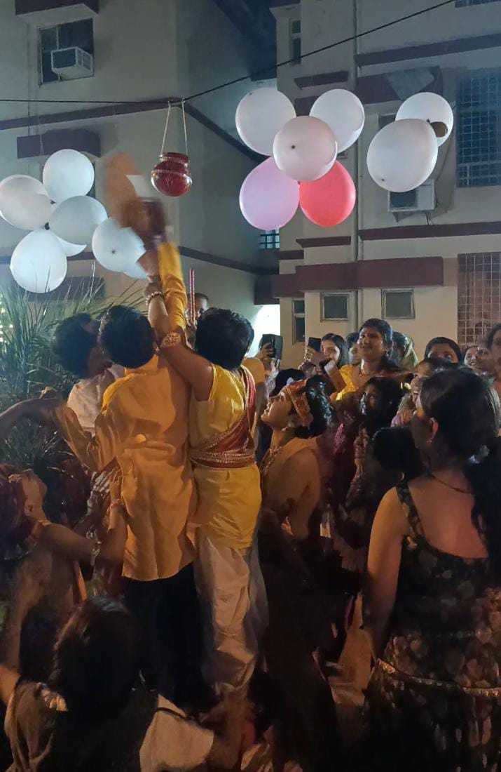 एम्स पटना रेज़िडेंशियल कैंपस में धूमधाम से मनाई गई जन्माष्टमी, दही हांडी उत्सव बना आकर्षण