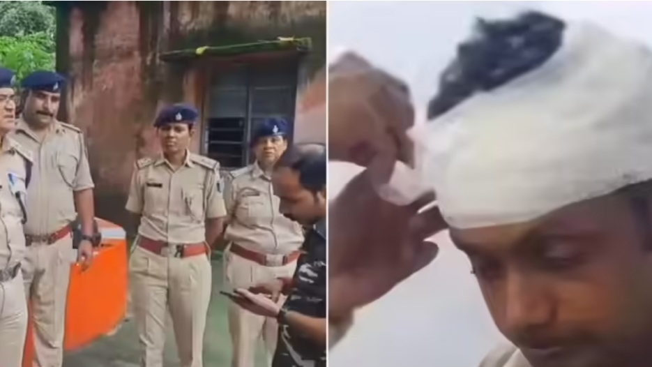 झारखंड में पुलिस टीम पर संगीन हमला: दारोगा मकसूद आलम घायल, जमीन विवाद बना कारण