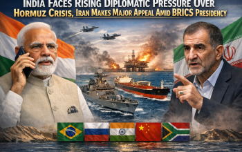 India Faces Rising Diplomatic Pressure Over Hormuz Crisis, Iran Makes Major Appeal Amid BRICS Presidency